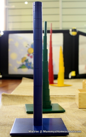 Montessori Knobless cylinders towers