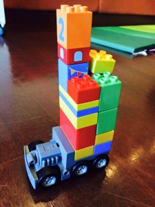 el lego duplo truck