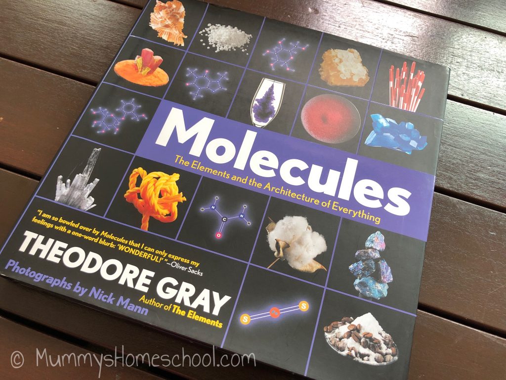 Molecules, Theodore Gray book