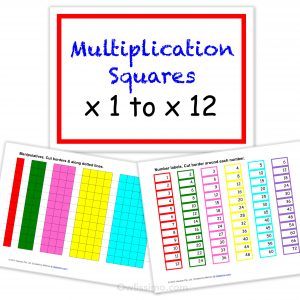 Multiplication Squares Product Cover